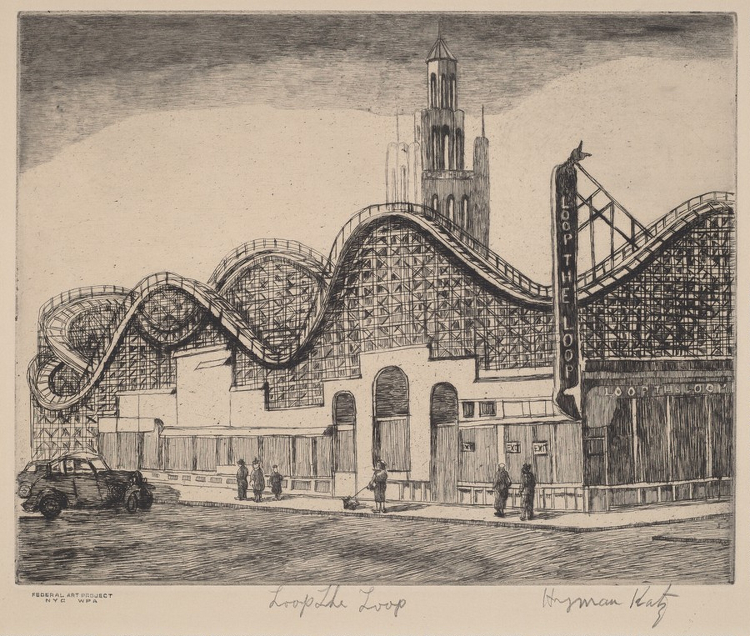 Loop the Loop, Hyman William Katz, c. 1935-1943
