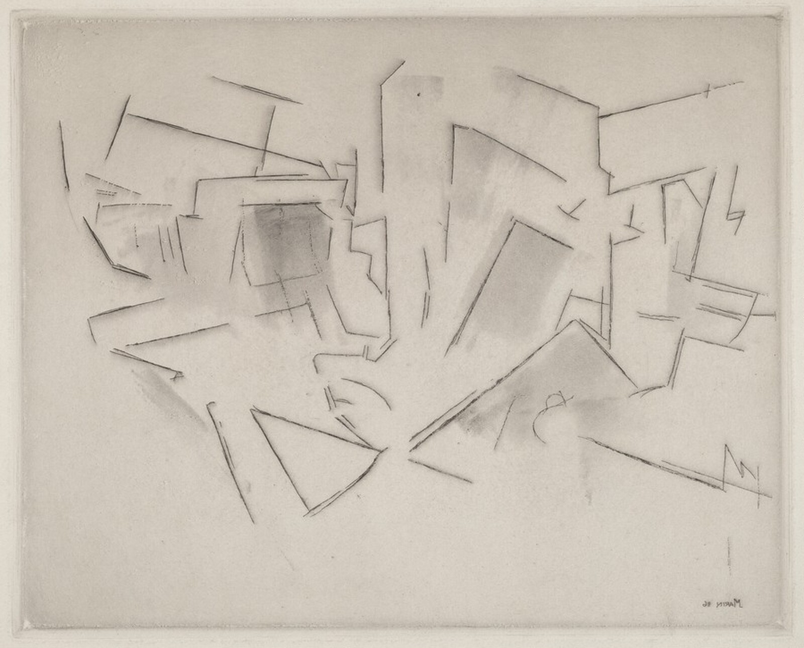 Movement—Grain Elevators, No. 2, John Marin, 1916