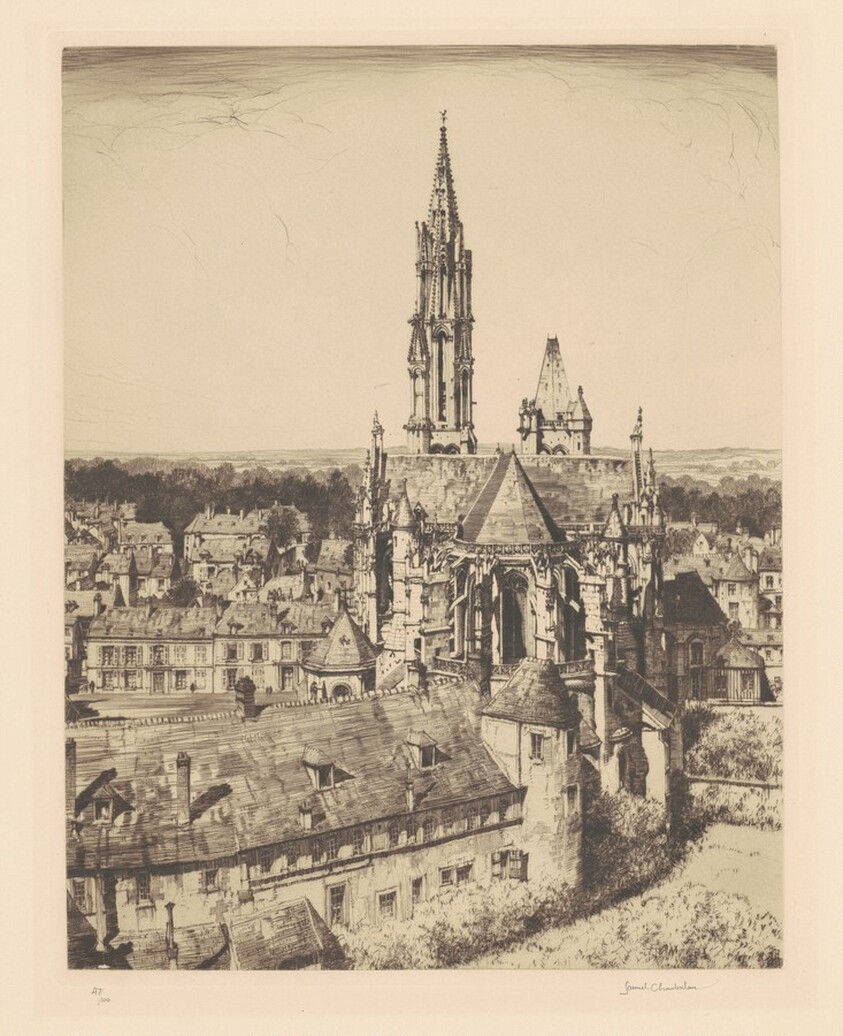 Senlis from a Crow's Nest