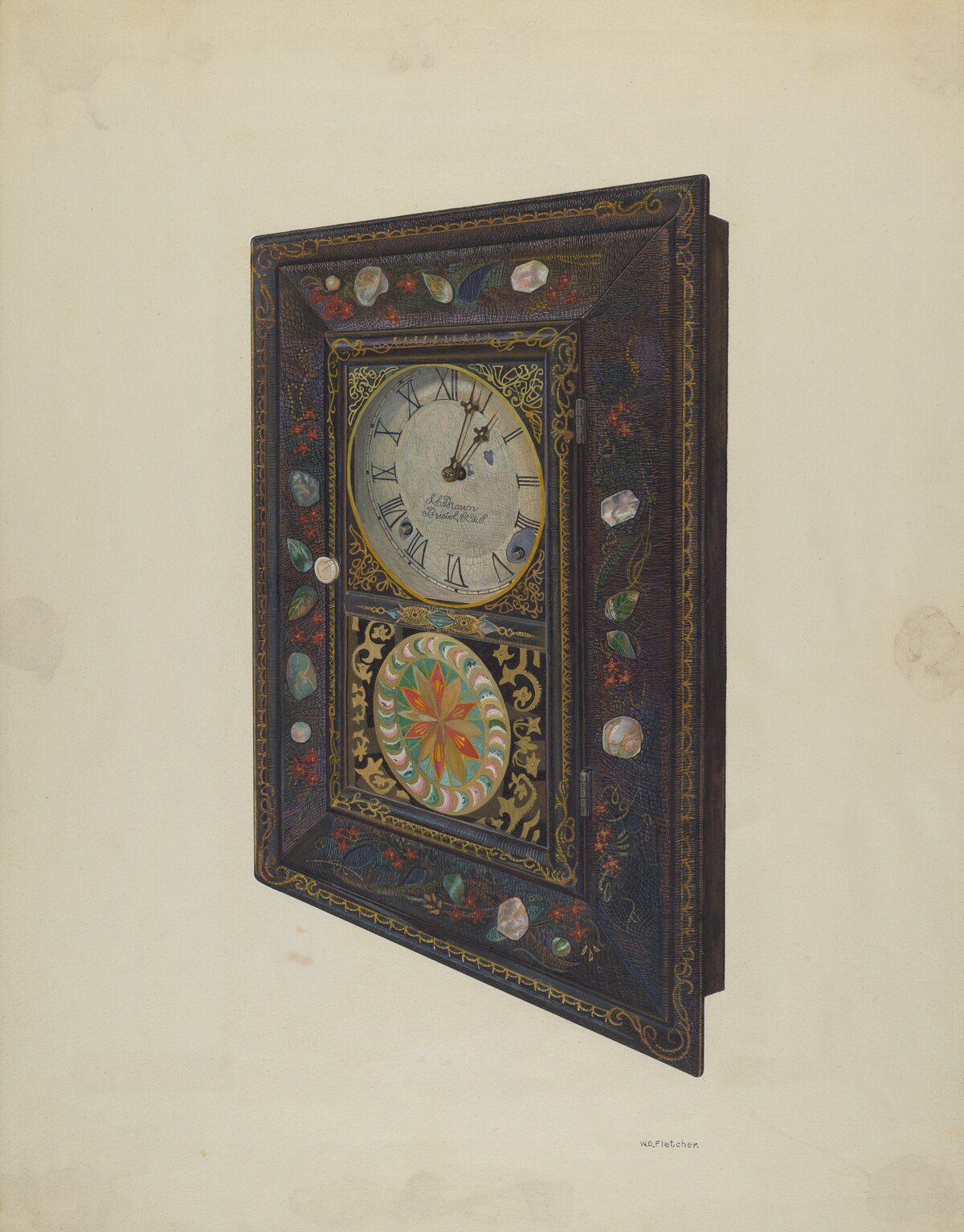 J.C. Brown Clock
