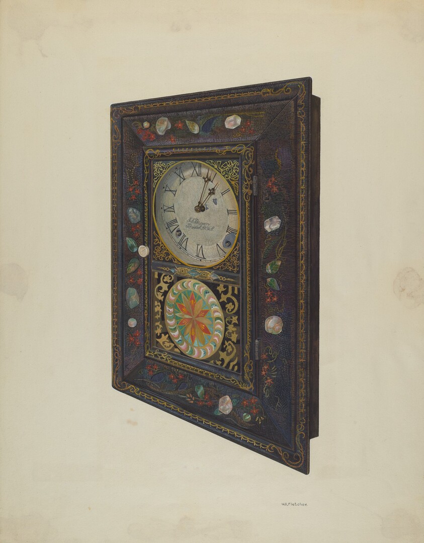 J.C. Brown Clock