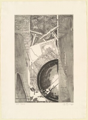 The Seasons (Fall) [state proof of 4th state], Jasper Johns, 1987