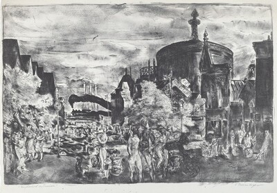 Neighborhood in Summer