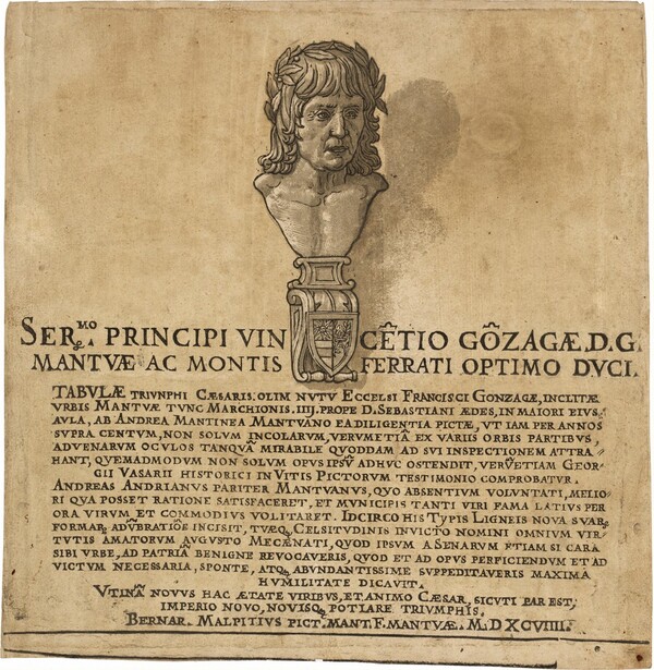 The Triumph of Julius Caesar: Title Page