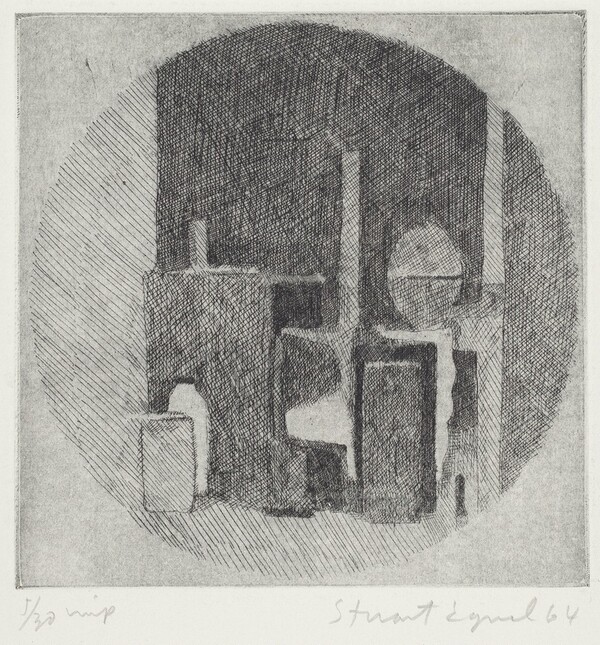 Circular Design with View of Country Store