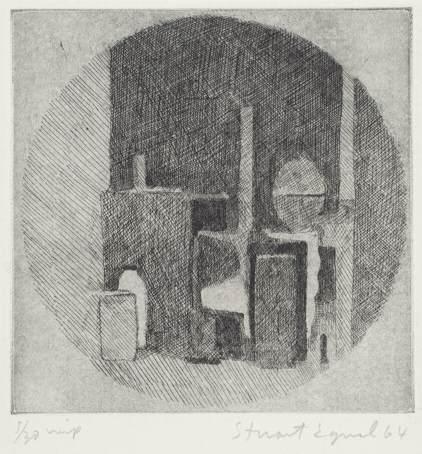 Circular Design with View of Country Store