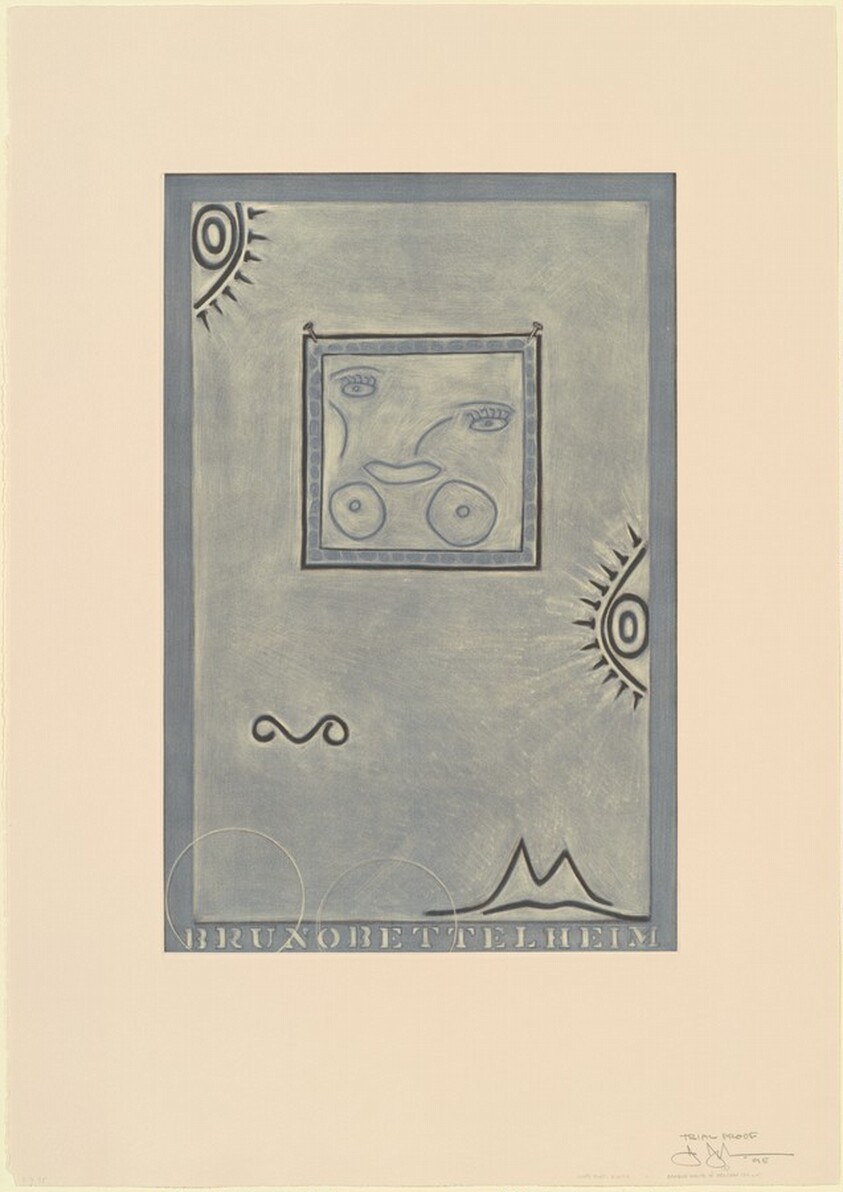 Untitled (White Mezzotint) [trial proof]