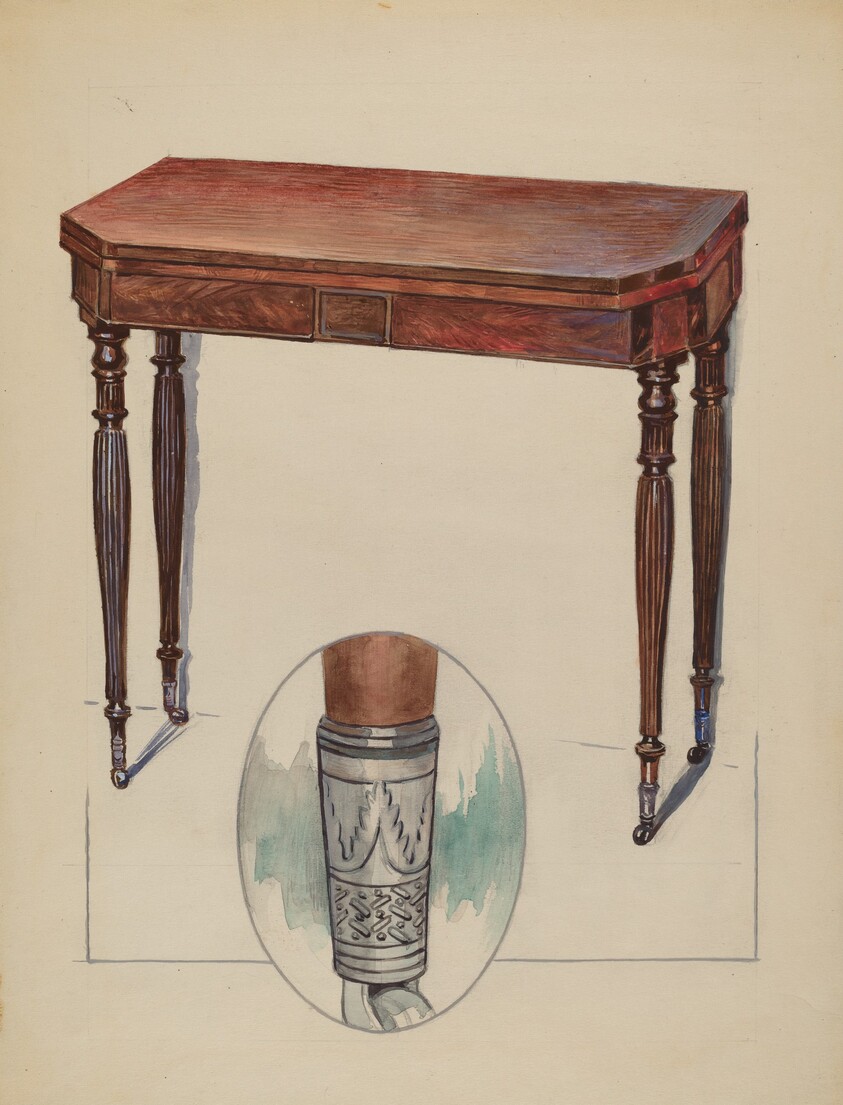 Table (Console or Card Table)