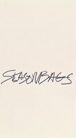 Seasonbags: Title Page, Robert Rauschenberg, 1972
