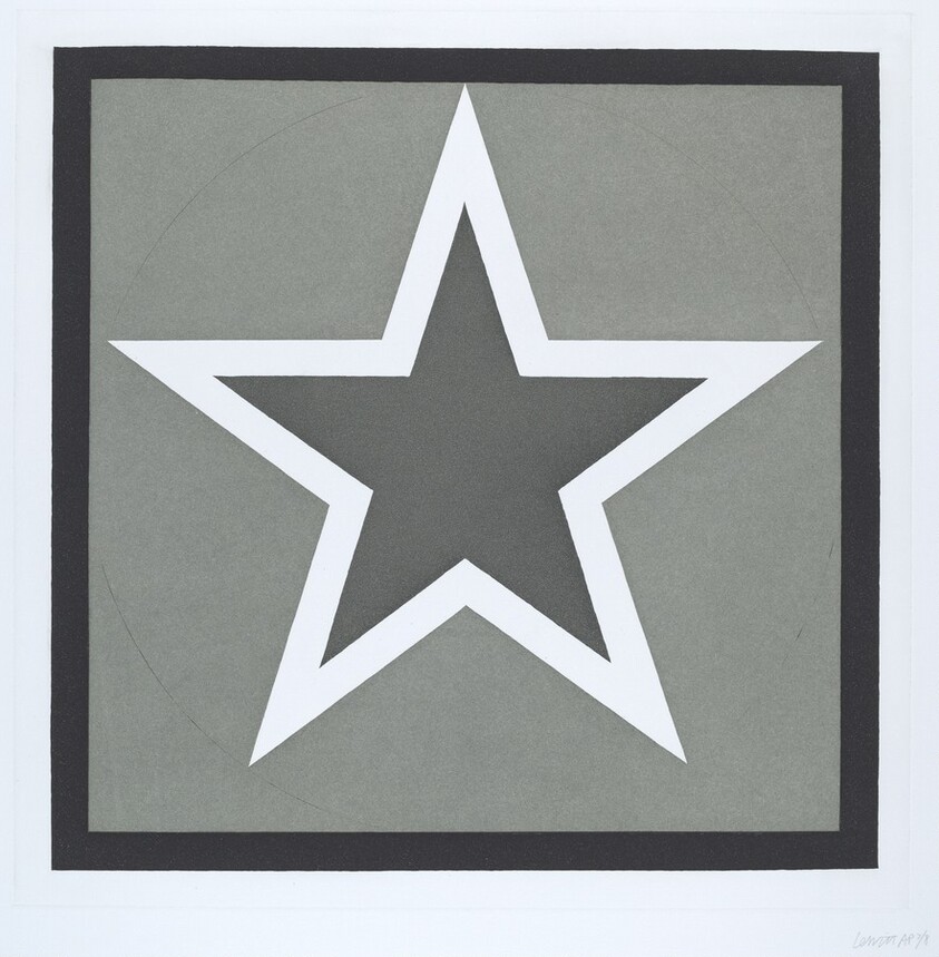 Stars-Dark Center: 5 point