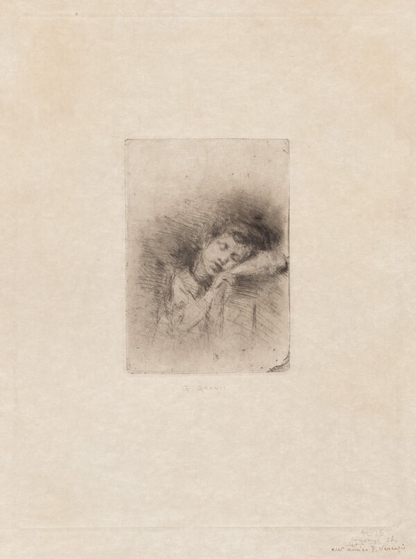 Bimbo che dorme (Sleeping Boy)