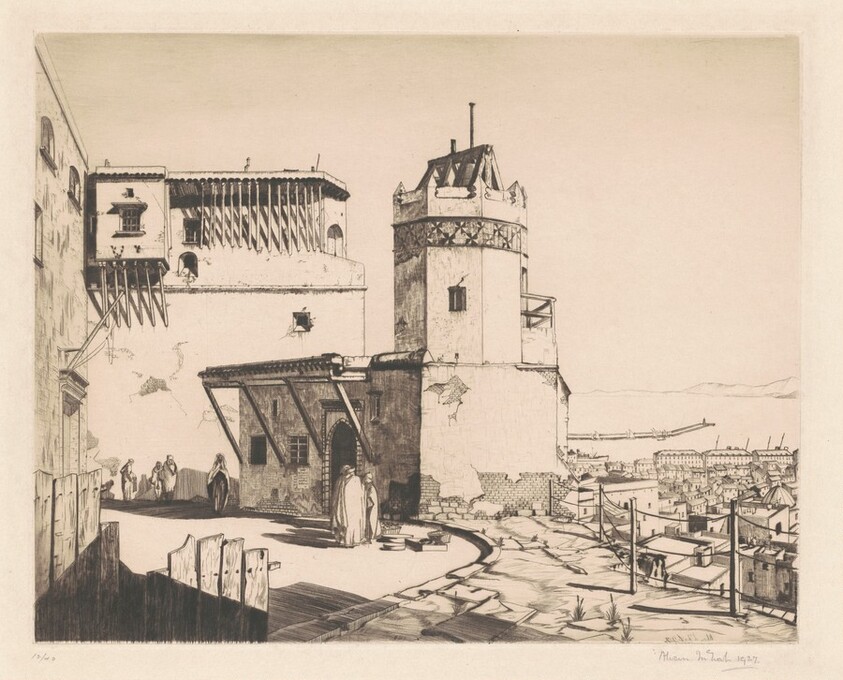 The Tower of Casbah, Algiers