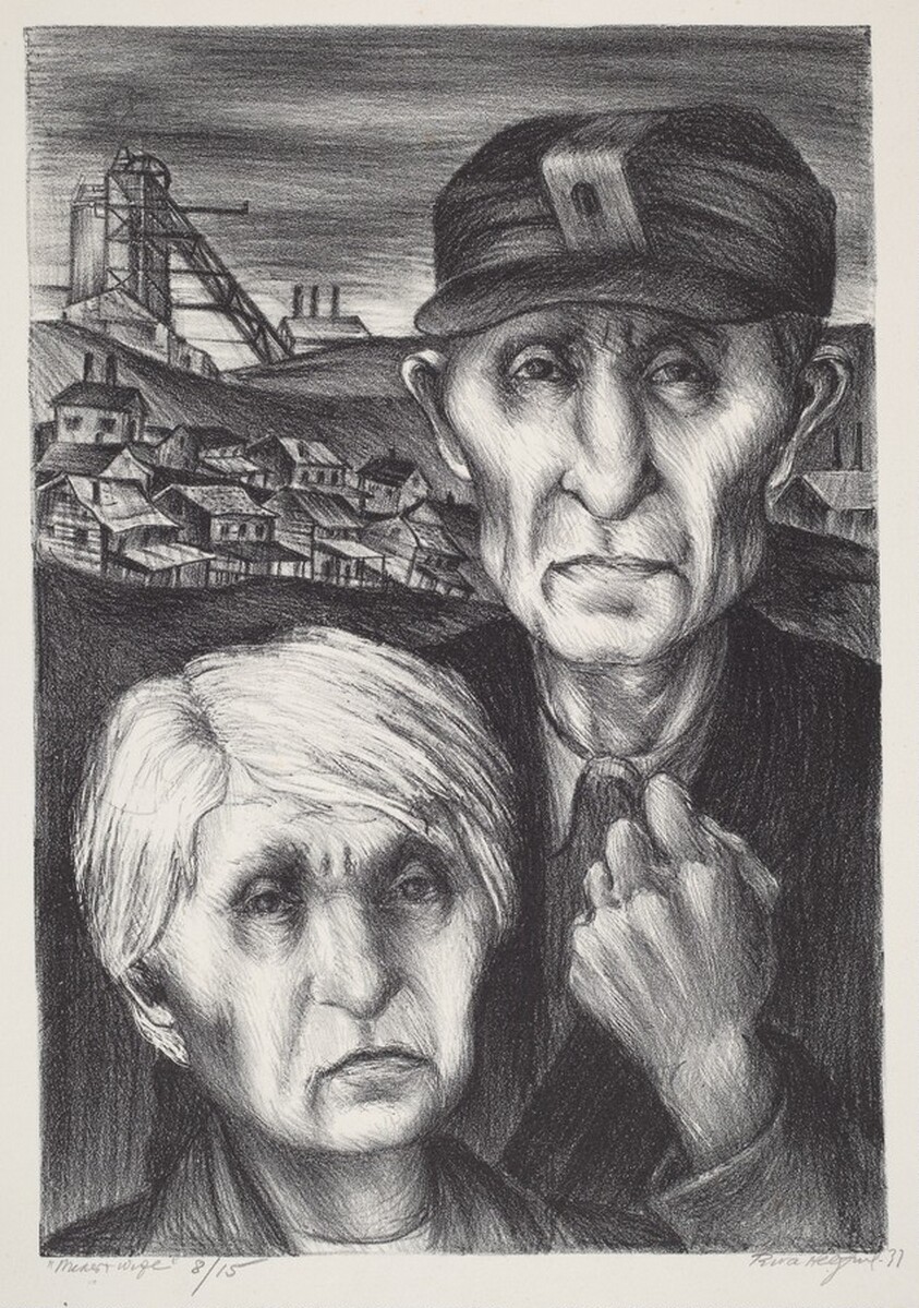 Miner and Wife