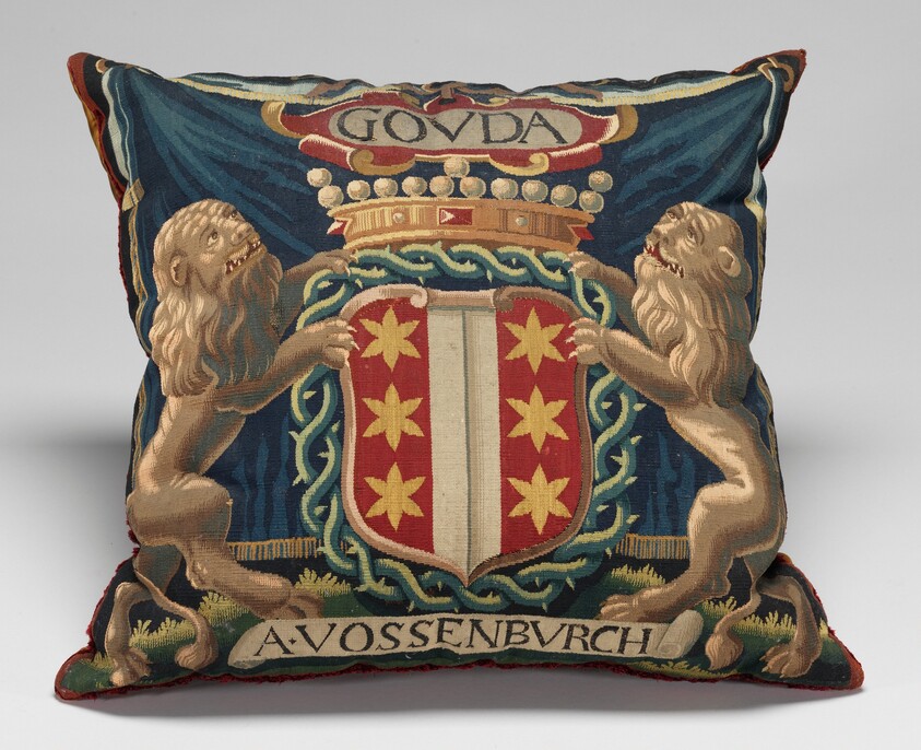 Tapestry-covered Cushion