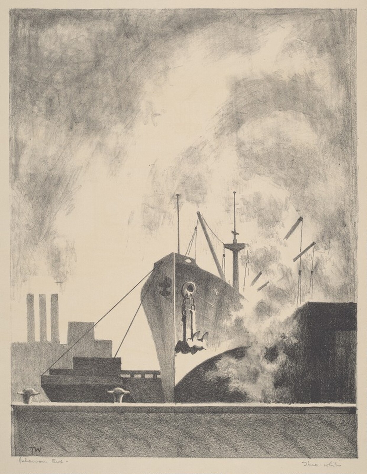 Delaware Avenue, Theo Ballou White, c. 1930