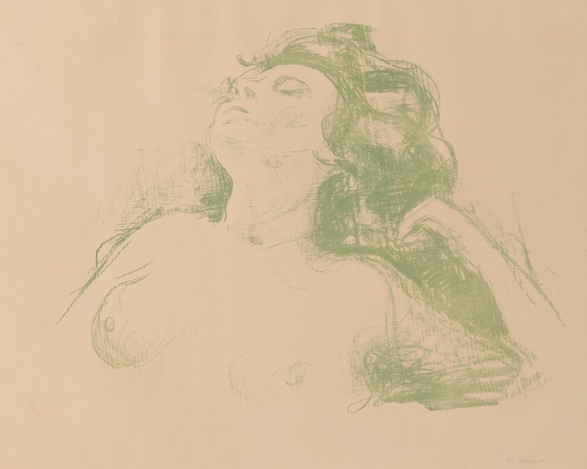 Reclining Nude II (Liggende halvakt II)