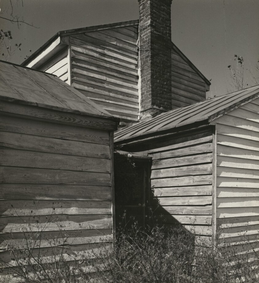 Corner of Clapboard Farm House