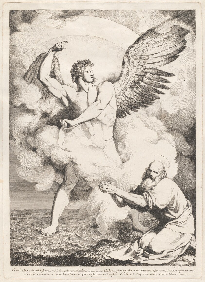 Et vidi alium angelum fortem... (The Angel of the Apocalypse Appearing to Saint John)