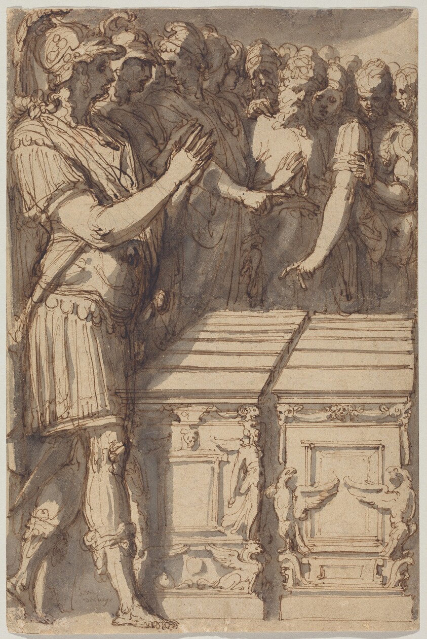 Alexander Consecrating the Altars for the Twelve Olympian Gods