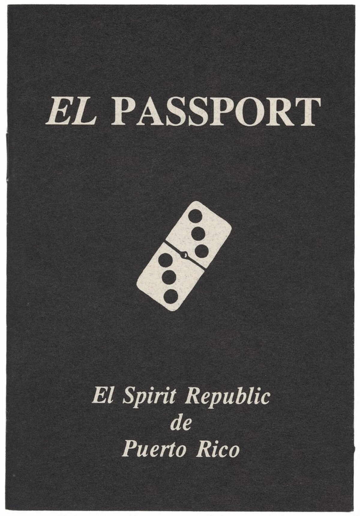 El Puerto Rican Passport, El Spirit Republic de Puerto Rico: Alejandro Anreus
