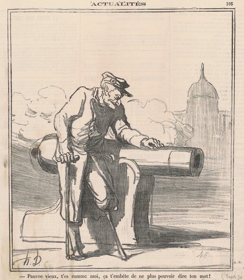 Pauvre vieux! T'es comme moi ...