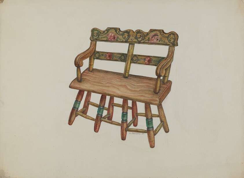 Doll Settee