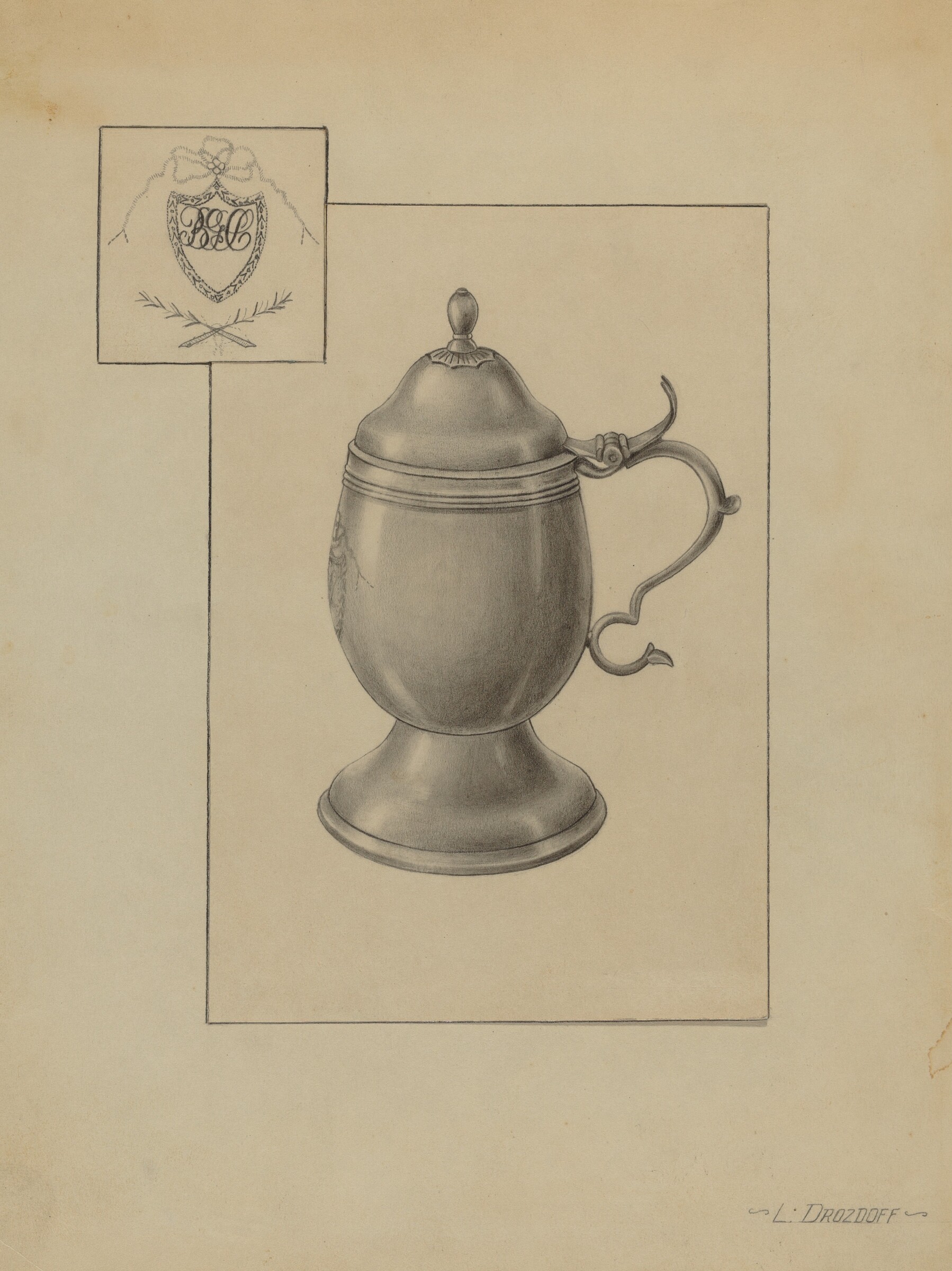 Silver Mug, Leo Drozdoff, c. 1939