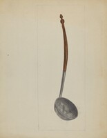Pewter Ladle, Meyer Goldbaum, c. 1936