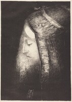Profil de lumiere (Profile of light), Odilon Redon, 1886