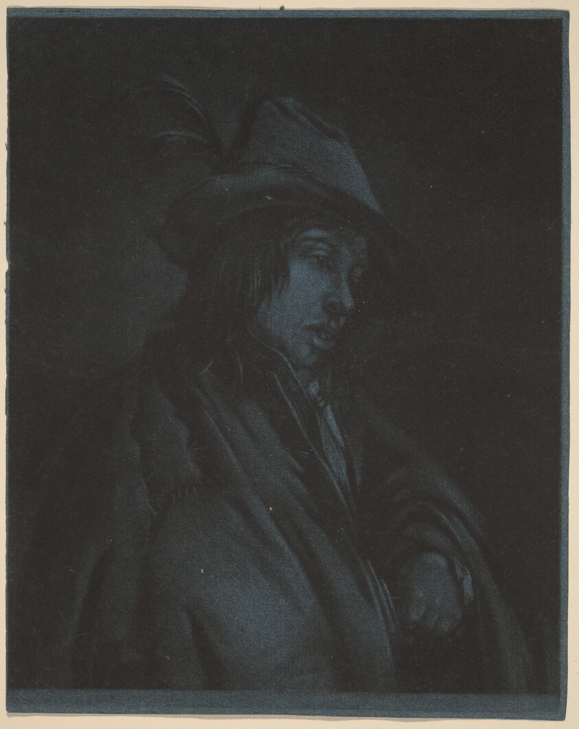 Young Man Playing the Hurdy-Gurdy