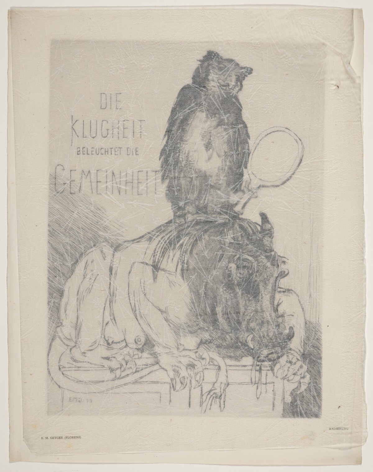 Die Klugheit Beleuchtet die Gemeinheit