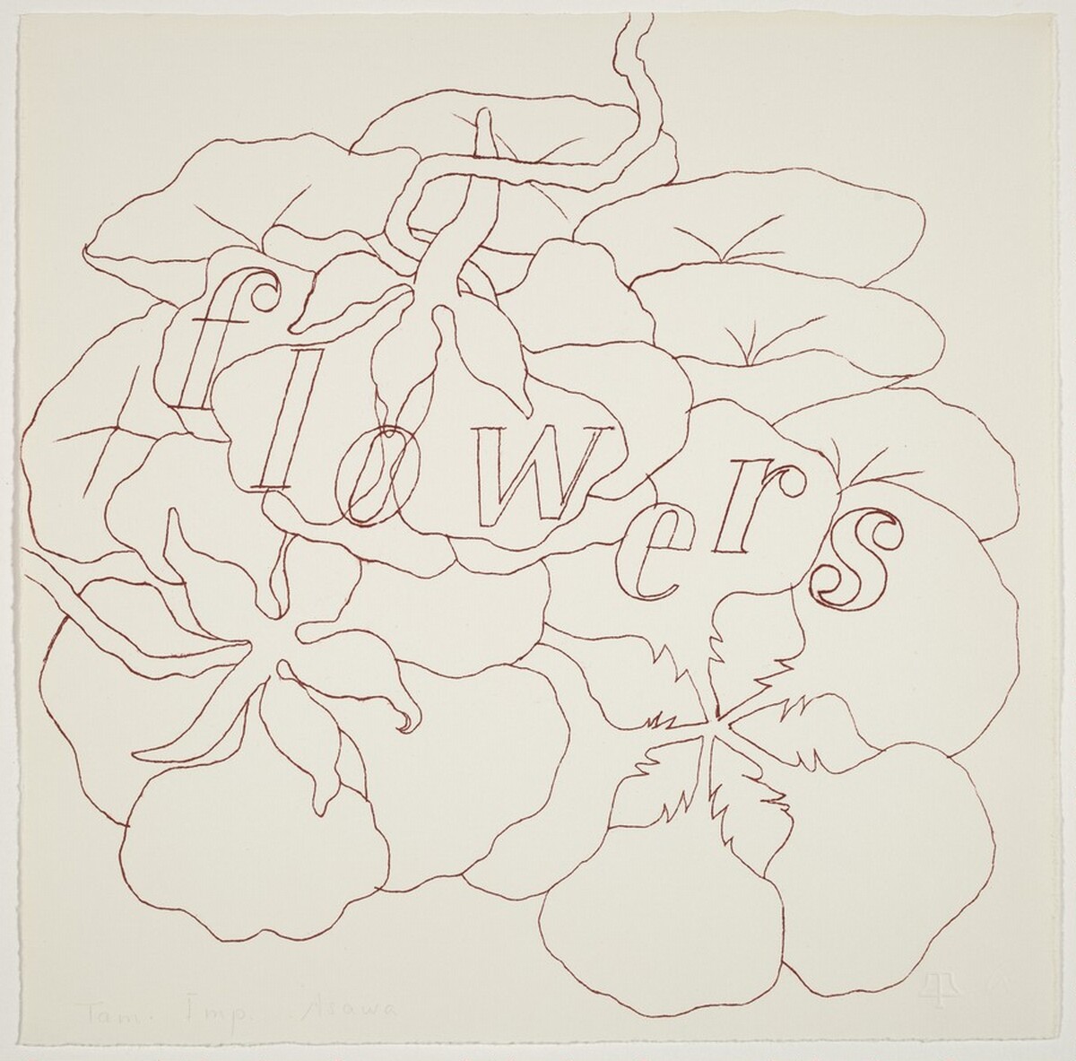 Flowers I (Title Page)