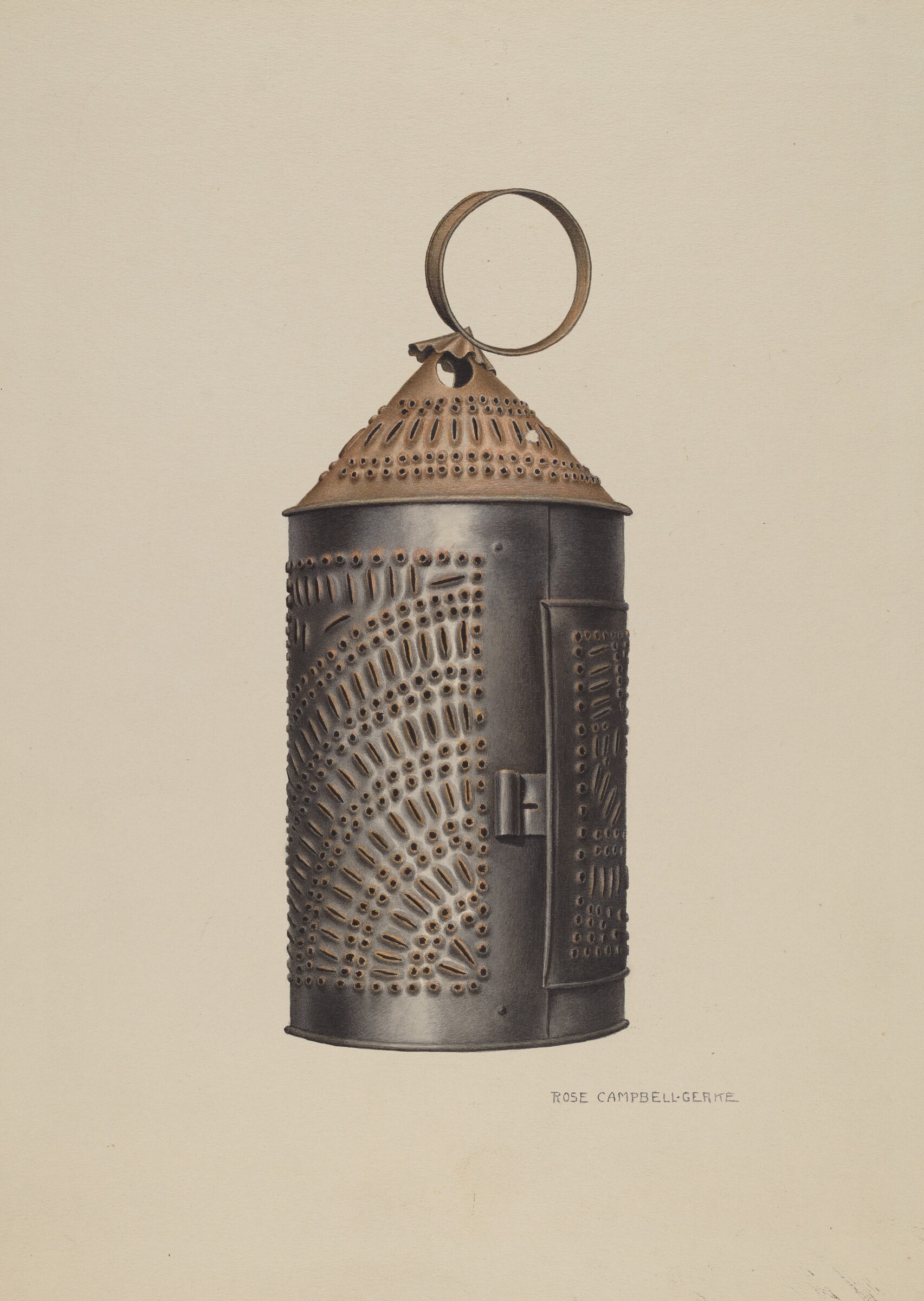 Lantern, Rose Campbell-Gerke, 1935/1942