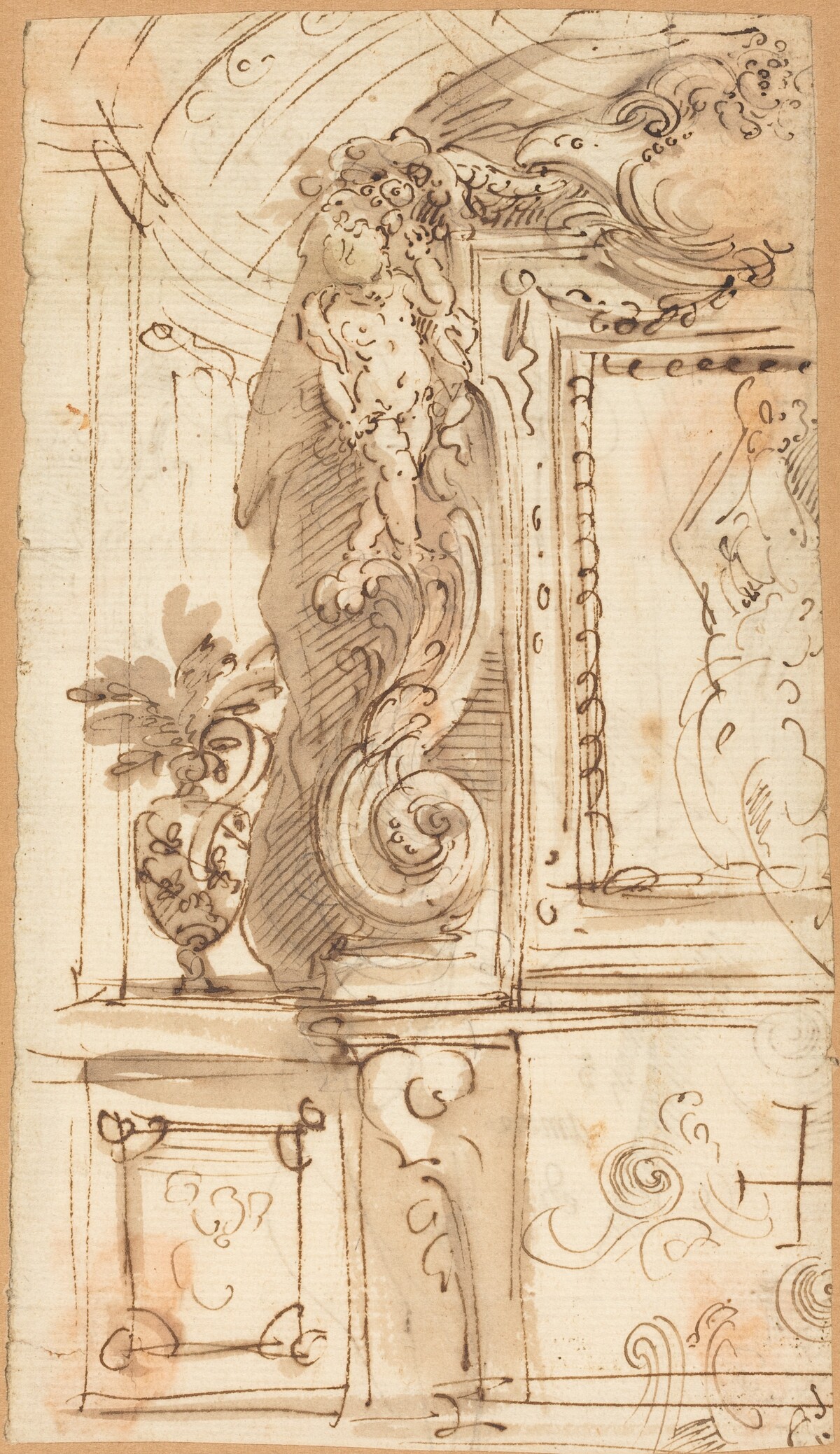 An Elaborately Sculpted Frame