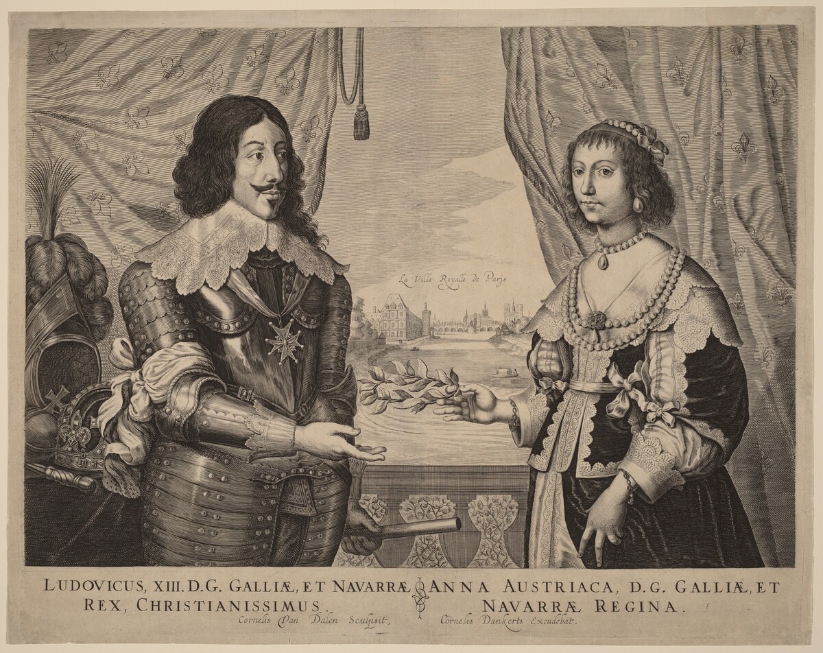 King Louis XIII of France and Anne of Austria