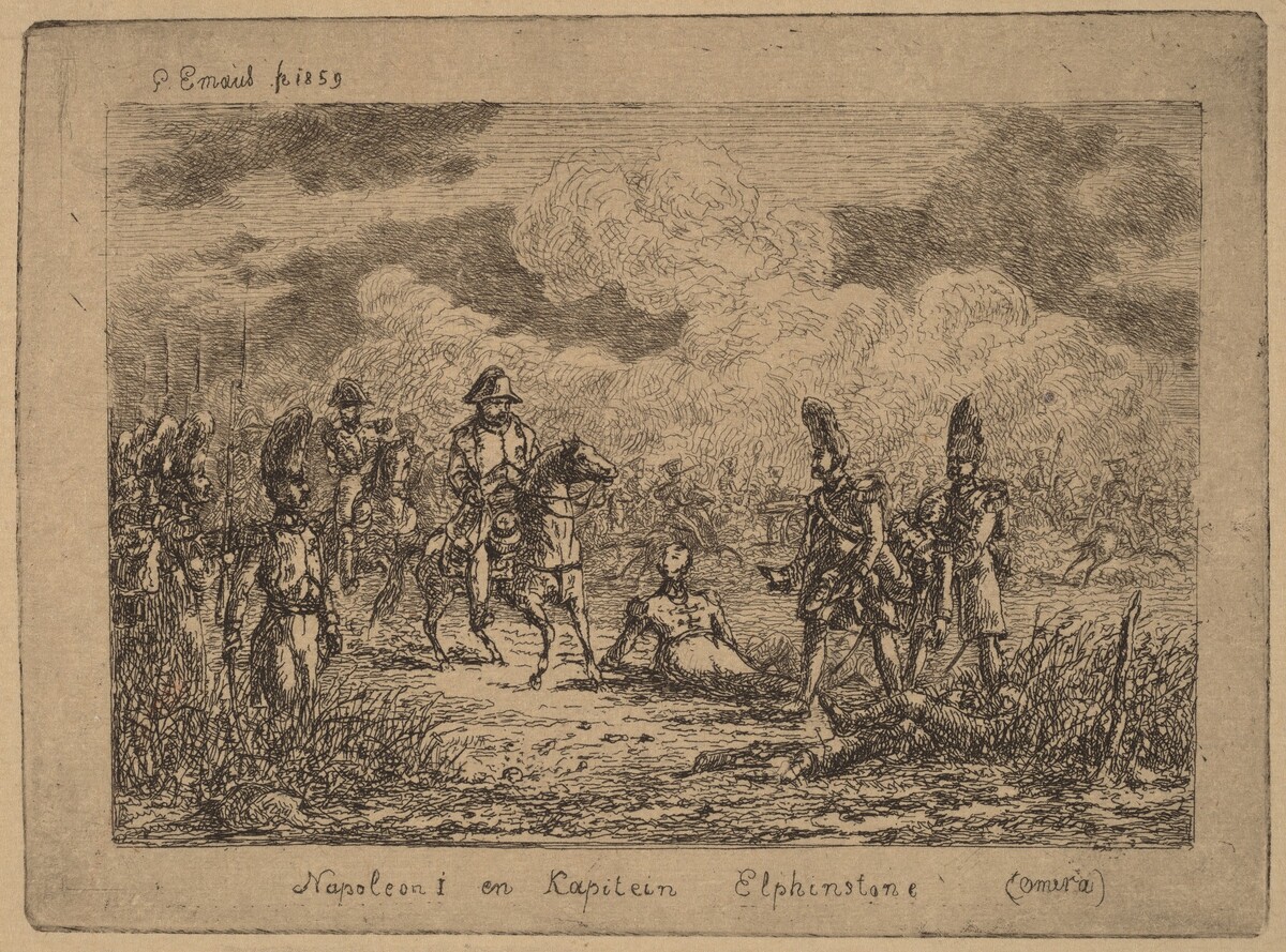 Napoleon I and Captain Elphinstone (Napoleon I et le Capitaine Elphinstone)