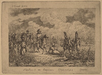 Napoleon I and Captain Elphinstone (Napoleon I et le Capitaine Elphinstone)