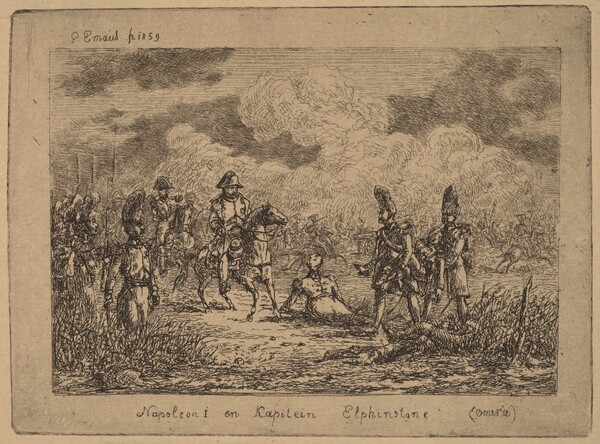 Napoleon I and Captain Elphinstone (Napoleon I et le Capitaine Elphinstone)