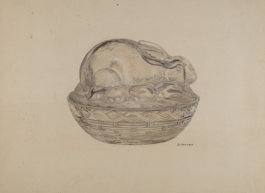 Covered Rabbit Dish