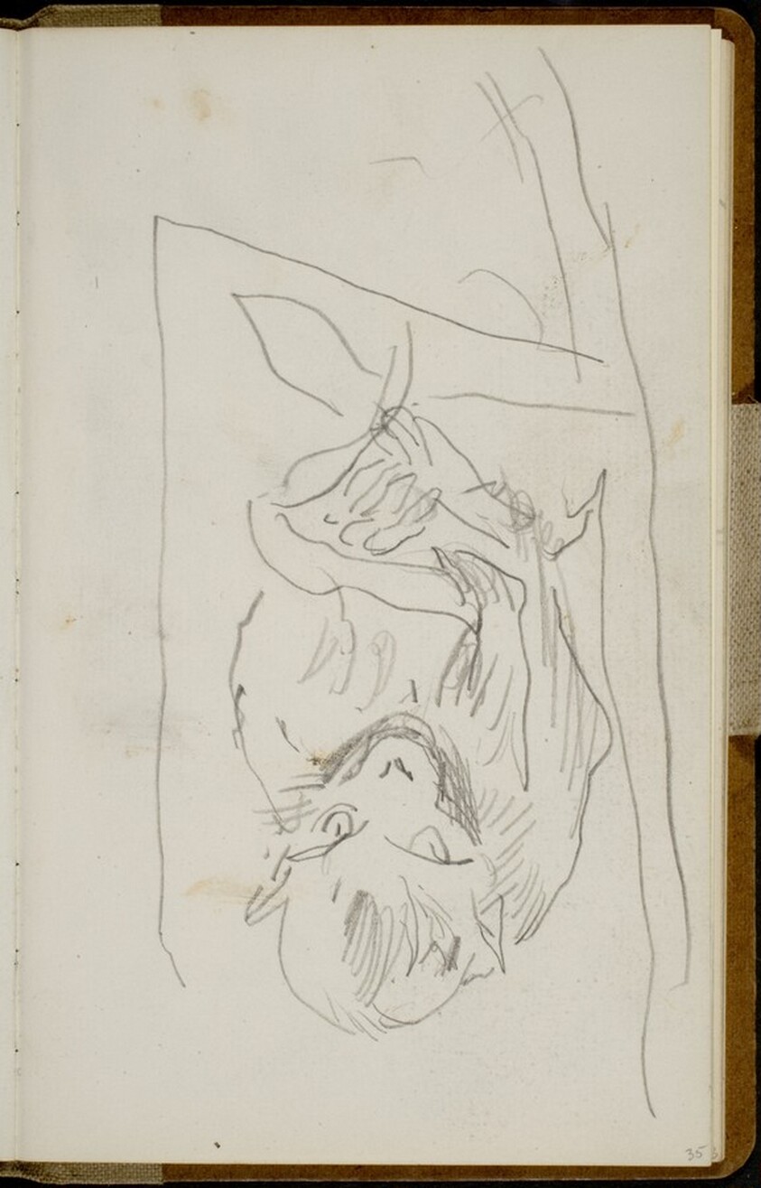 Sitzender Affe (Sitting Monkey) [p. 35]