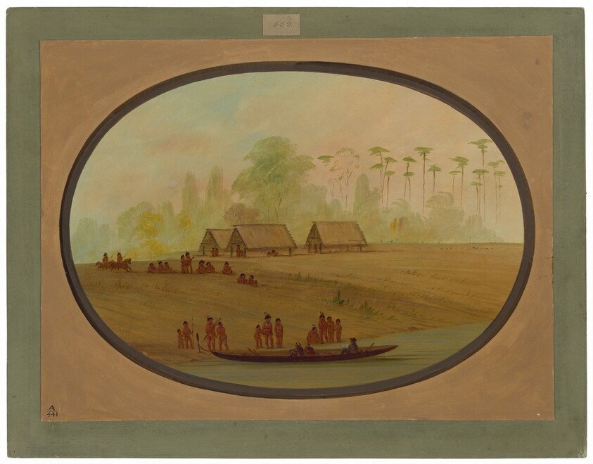 Painting the Lengua Chief