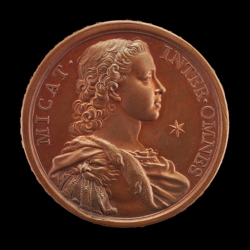 Prince Charles Edward Stuart, 1720-1788 (The Young Pretender, Bonnie Prince Charlie) [obverse]