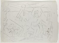 Seascape with Four Figures, John Marin
