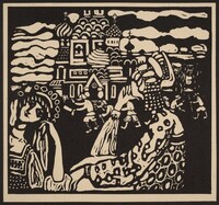 L'Église, Wassily Kandinsky, 1909