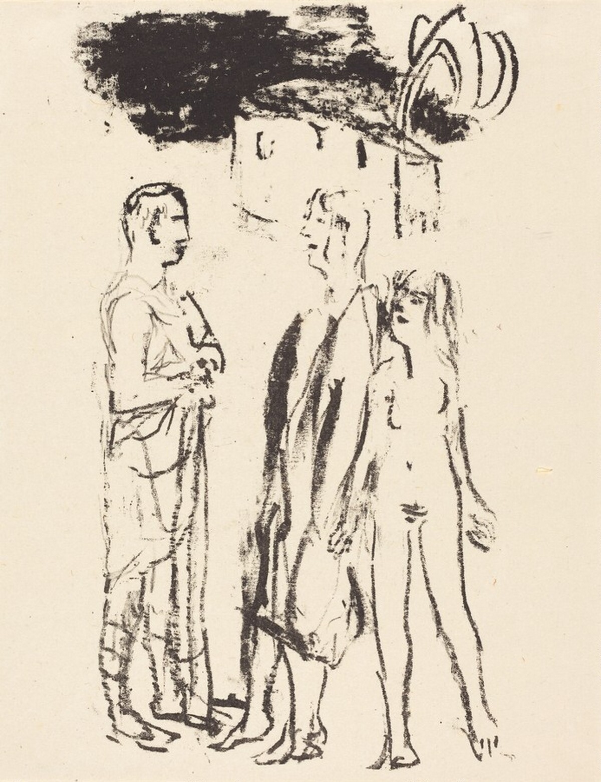 From "Le crepuscule des nymphes" (illustration, page 31)