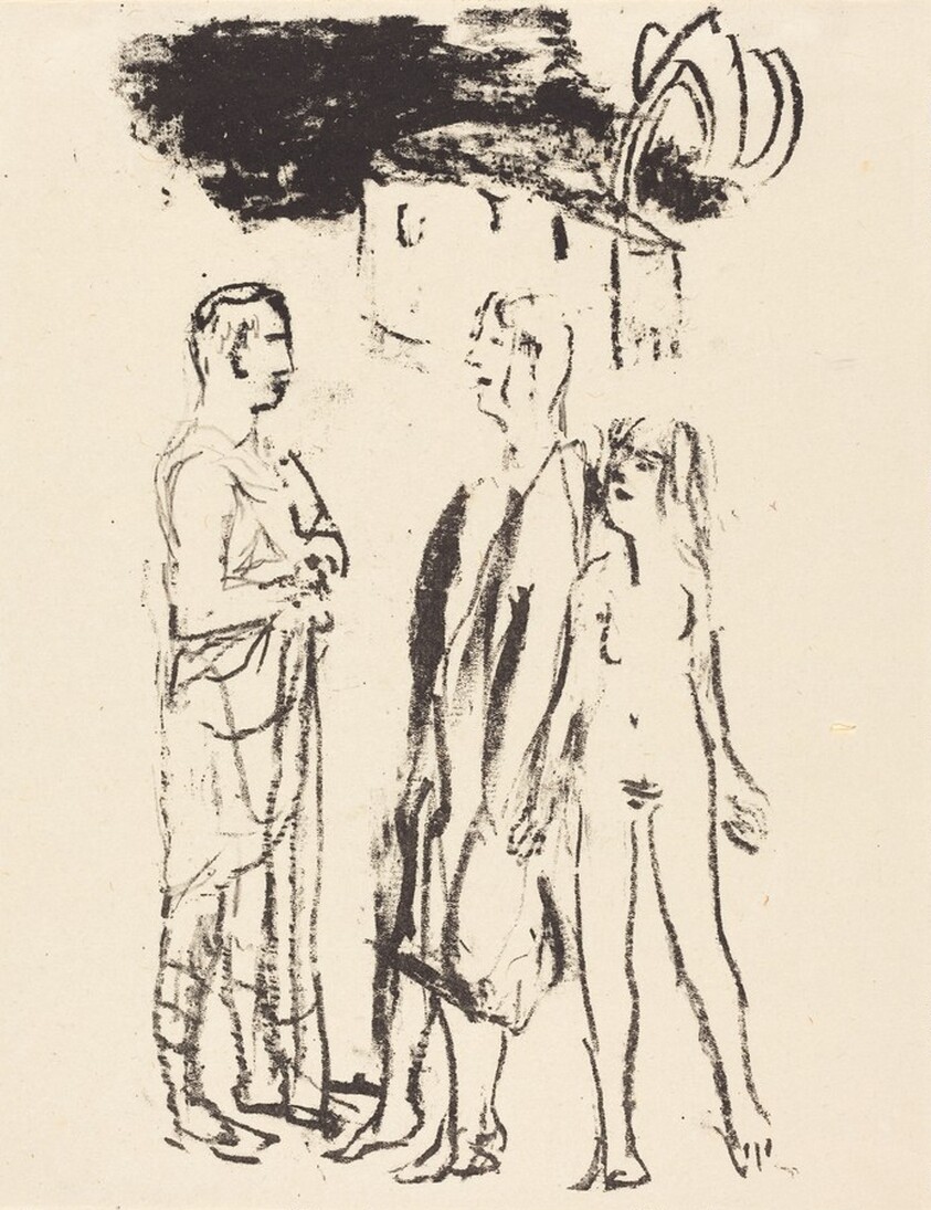 From "Le crepuscule des nymphes" (illustration, page 31)