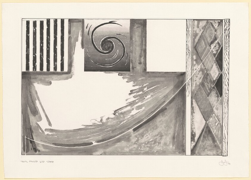 Untitled (Embassies) [trial proof of 2nd state]