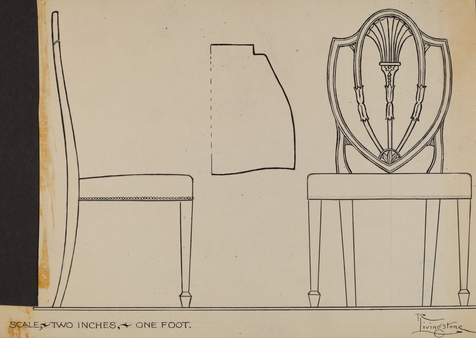 Side Chair, Rolland Livingstone, c. 1936