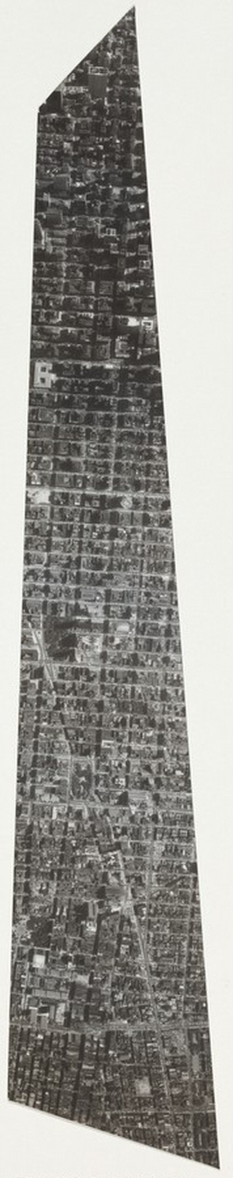 The Area of Manhattan Between 117 Hester St. and the Three Galleries where Sol LeWitt has had Exhibitions of His Work: The John Weber Gallery, 420 West Broadway, the Divan Gallery, the John Daniels Gallery