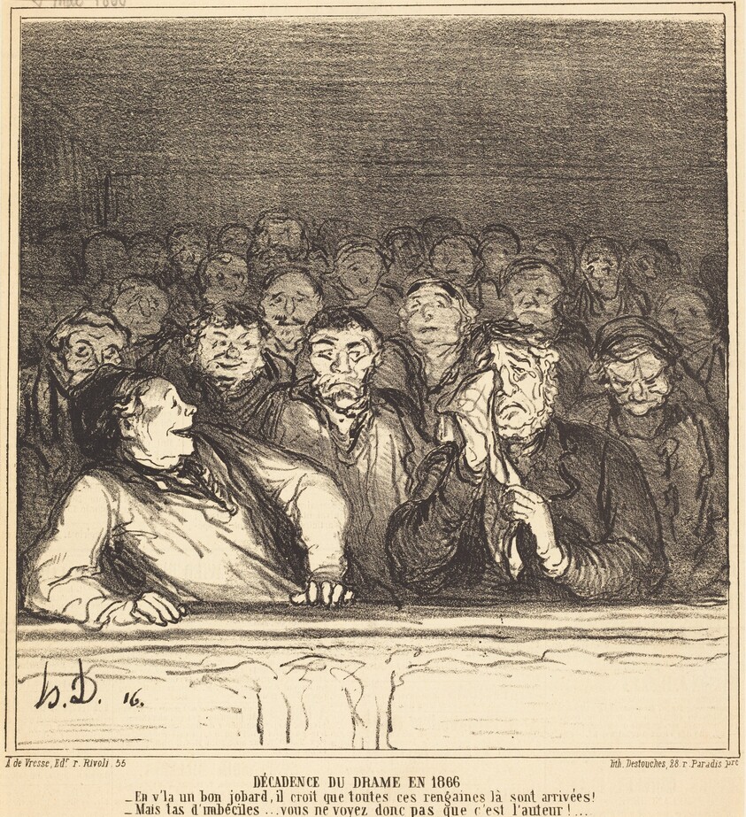 Décadence du drame en 1866